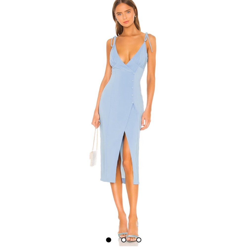 Aaliyah Midi Dress in Periwinkle Blue
Camila Coelho